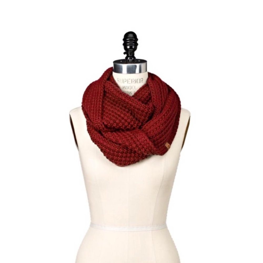 TIMBERLAND KNIT WOOL SCARF
